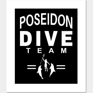 Poseidon Dive Team Posters and Art